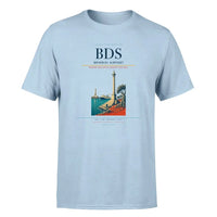 Thumbnail for Brindisi Airport (BDS) Premium T-Shirt Light Blue