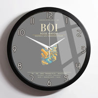 Thumbnail for Boise Airport BOI Wall-Clock Framed - Gray