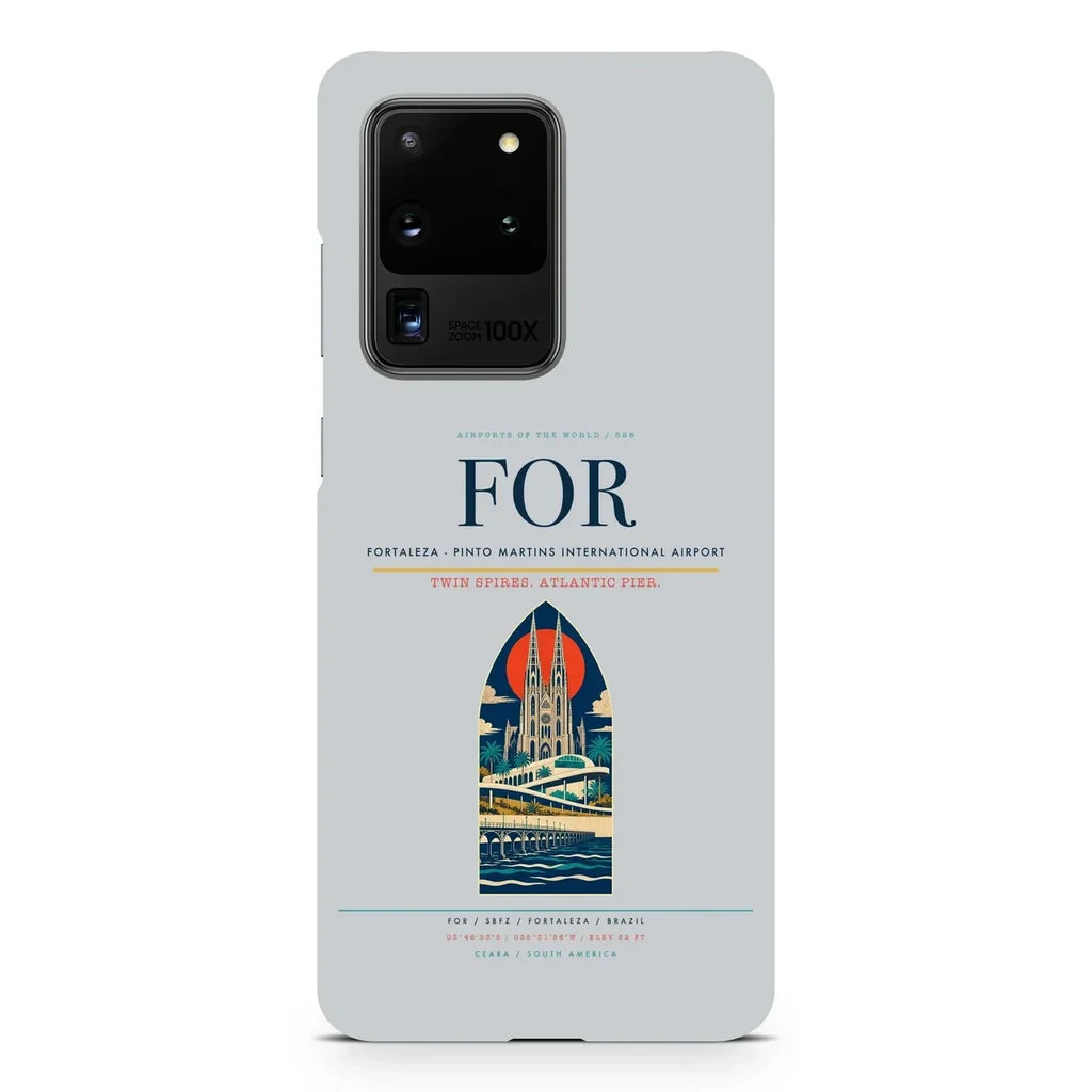 Fortaleza - Pinto Martins International Airport FOR Samsung Case - Light Gray