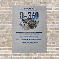 Thumbnail for O-360 vertical canvas print - no frame - light gray background