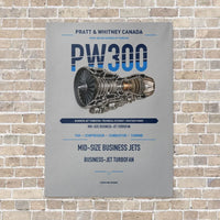 Thumbnail for PW300 vertical canvas print - no frame - light gray background