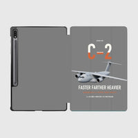 Thumbnail for Kawasaki C-2 design on gray samsung tablet tablet case