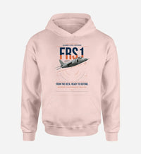 Thumbnail for British Aerospace Sea Harrier FRS.1 design on pink double-side hoodie, single-side print