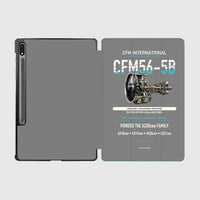 Thumbnail for CFM56-5B design on gray samsung tablet tablet case