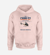 Thumbnail for Guimbal Cabri G2 design on pink double-side hoodie, single-side print
