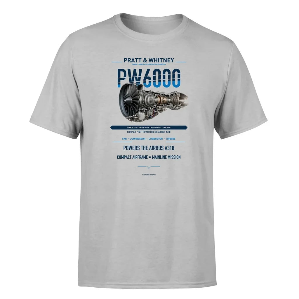 PW6000 design on light gray single side