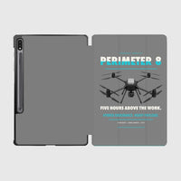 Thumbnail for Skyfront Perimeter 8 design on gray samsung tablet tablet case