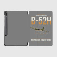 Thumbnail for B-52H Stratofortress design on gray samsung tablet tablet case