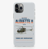 Thumbnail for Sud Aviation SE 3130 Alouette II design on light gray magsafe iphone case, for iPhone Pro Max