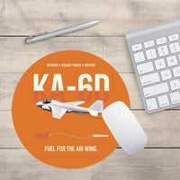 Thumbnail for KA-6D Intruder design on orange round mouse pad