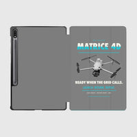 Thumbnail for DJI Matrice 4D design on gray samsung tablet tablet case