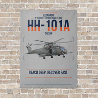 Thumbnail for Leonardo HH-101A Caesar vertical canvas print - no frame - light gray background
