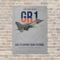 Thumbnail for SEPECAT Jaguar GR1 vertical canvas print - no frame - light gray background