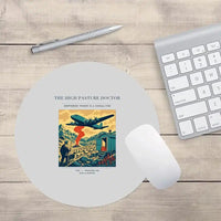 Thumbnail for VINTAGE G4348 - The High Pasture Doctor - Designed Mouse Pads design on lightgray round