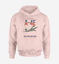 Thumbnail for A-4E Skyhawk design on pink double-side hoodie
