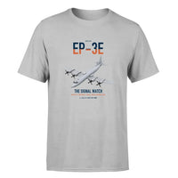 Thumbnail for EP-3E ARIES II design on light gray double-side t-shirt, single-side print