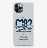 Thumbnail for Cessna 182 Skylane design on light gray magsafe iphone case, for iPhone Pro Max