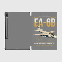 Thumbnail for EA-6B Prowler design on gray samsung tablet tablet case