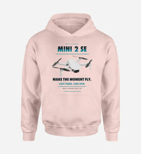 Thumbnail for DJI Mini 2 SE design on pink hoodie single side
