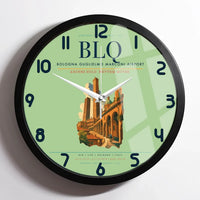 Thumbnail for Bologna Guglielmo Marconi Airport BLQ Wall-Clock Framed - Light Green
