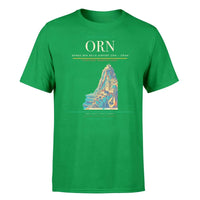 Thumbnail for Ahmed Ben Bella Airport (ORN) T-Shirt single-side front print in Green | ahmed-ben-bella-airport-orn-double-side-t-shirt