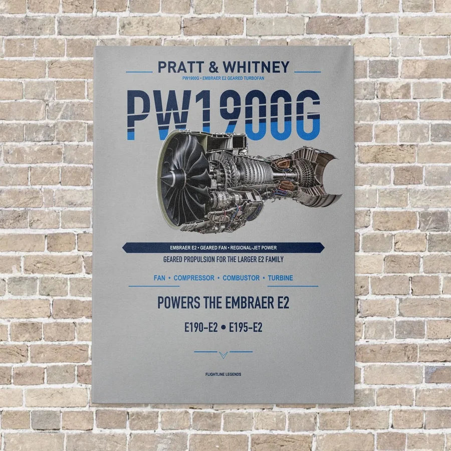 PW1900G vertical canvas print - no frame - light gray background
