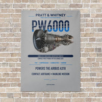 Thumbnail for PW6000 vertical canvas print - no frame - light gray background