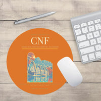 Thumbnail for Tancredo Neves International Airport (CNF) design on orange round mouse pad