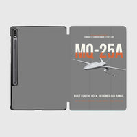 Thumbnail for MQ-25A STINGRAY design on gray samsung tablet tablet case