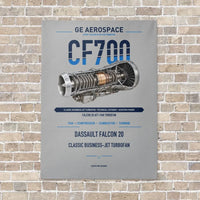 Thumbnail for CF700 vertical canvas print - no frame - light gray background