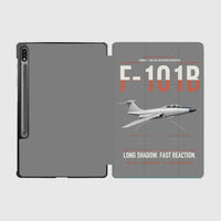 Thumbnail for F-101B Voodoo design on gray samsung tablet tablet case