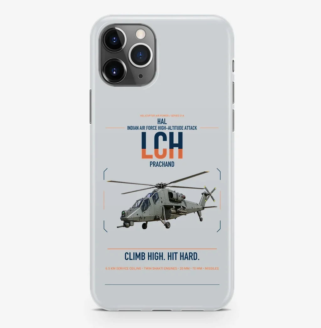 HAL LCH Prachand design on light gray magsafe iphone case, for iPhone Pro Max