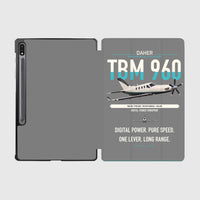 Thumbnail for Daher TBM 960 design on gray samsung tablet tablet case