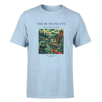 Thumbnail for VINTAGE G4029 - The Bush Pilots - Premium T-Shirt design on lightblue premium t shirt