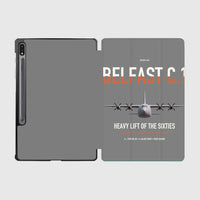 Thumbnail for Short Belfast C.1 design on gray samsung tablet tablet case