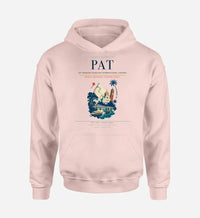 Thumbnail for Jay Prakash Narayan International Airport (PAT) design on pink hoodie single-side print