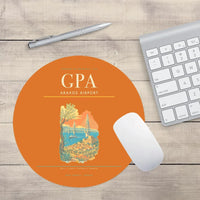 Thumbnail for Araxos Airport (GPA) design on orange round mouse pad