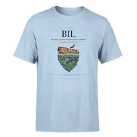 Thumbnail for Billings Airport (BIL) Premium T-Shirt Light Blue