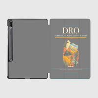 Thumbnail for Durango–La Plata County Airport (DRO) design on gray samsung tablet tablet case