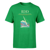 Thumbnail for Redding Regional Airport (RDD) T-Shirt single-side front print in Green | redding-regional-airport-rdd-double-side-t-shirt