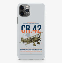 Thumbnail for Fiat CR.42 Falco design on light gray magsafe iphone case, for iPhone Pro Max