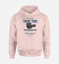Thumbnail for TRENT 7000 design on pink hoodie single side