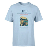 Thumbnail for Borg El Arab Airport (HBE) T-Shirt single-side front print in Light Blue | borg-el-arab-airport-hbe-double-side-t-shirt