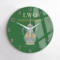 Thumbnail for Lviv Danylo Halytskyi International Airport LWO Wall-Clock No-Frame - Green