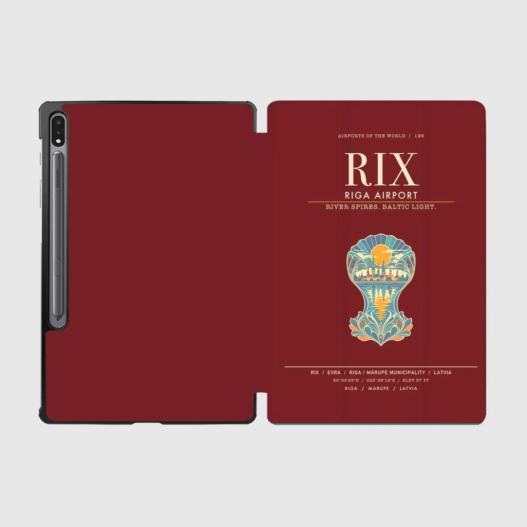 Riga Airport RIX - Dark Red