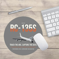 Thumbnail for RC-135S Cobra Ball design on gray round mouse pad