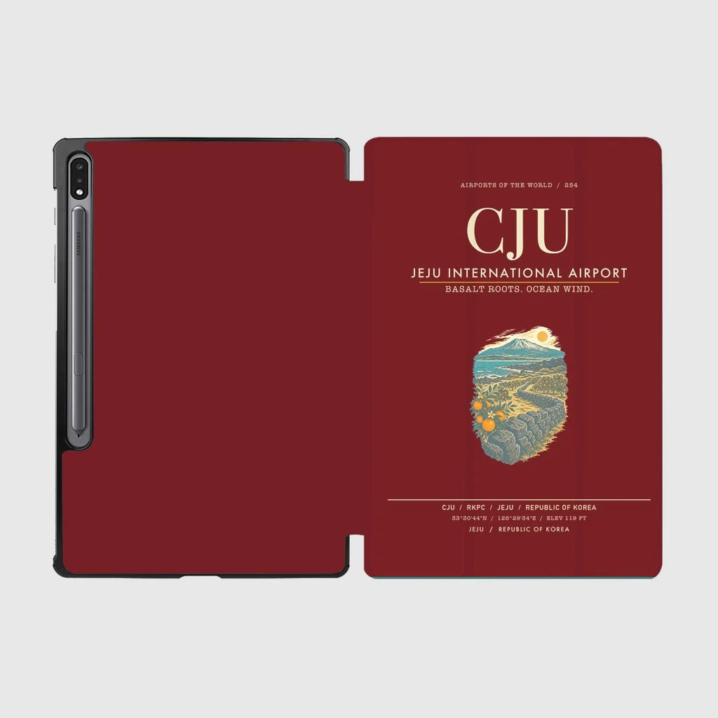 Jeju International Airport CJU - Dark Red