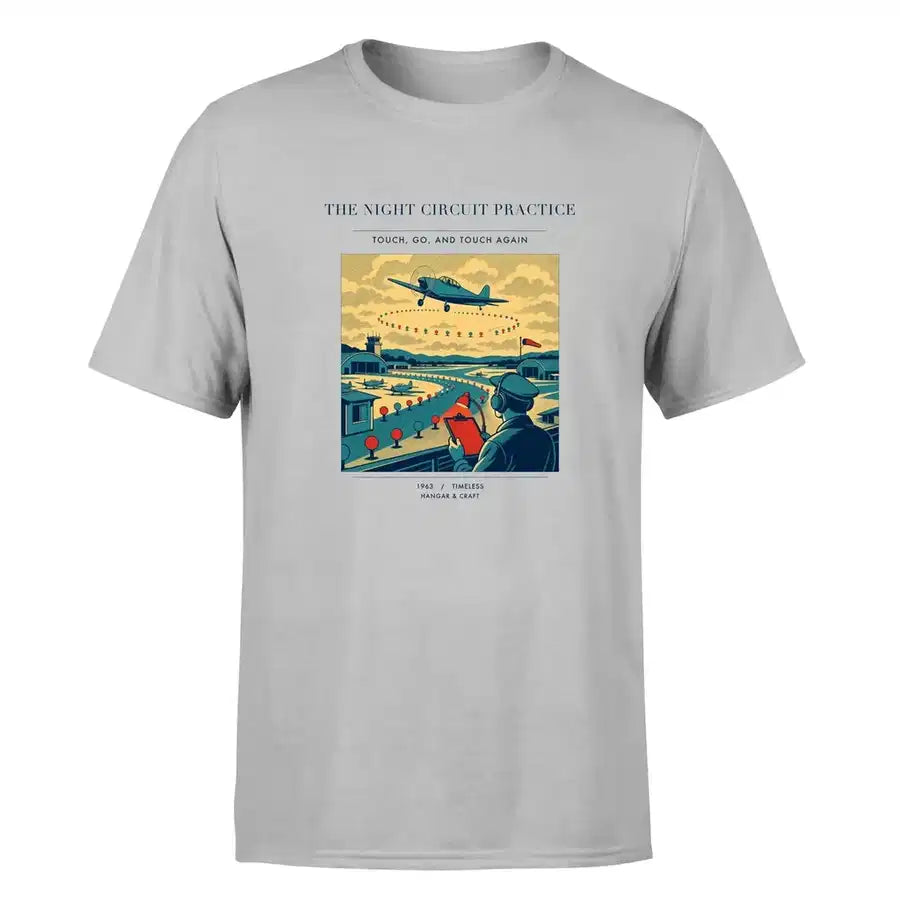 VINTAGE G4395 - The Night Circuit Practice - Premium T-Shirt design on lightgray premium t shirt