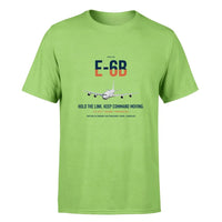 Thumbnail for E-6B Mercury design on light green double-side t-shirt, single-side print