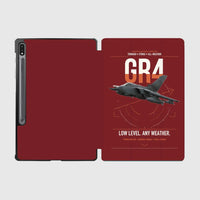 Thumbnail for Panavia Tornado GR4 design on dark red samsung tablet tablet case